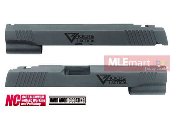 MLEmart.com - Guarder Aluminum Custom Slide for MARUI HI-CAPA 5.1 (Vickcrs/Black)