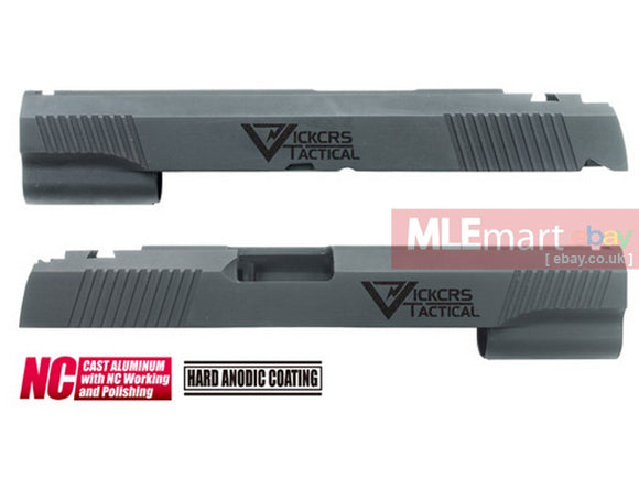 MLEmart.com - Guarder Aluminum Custom Slide for MARUI HI-CAPA 5.1 (Vickcrs/Black) NO.22V