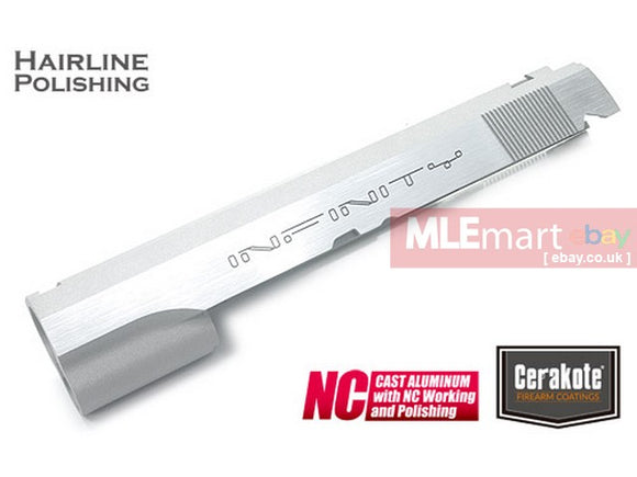 MLEmart.com - Guarder Aluminum Slide for TM HI-CAPA 5.1 (INFINITY/Cerakote Silver Polishing)