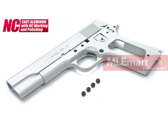 MLEmart.com - Guarder Aluminum Slide & Frame for MARUI M1911A1 -2015 New Version (S.A. Type/Alum. Color)