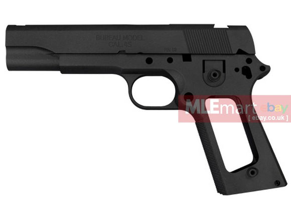 MLEmart.com - Guarder Aluminum Slide & Frame for MARUI MEU.45 (FBI/Black)