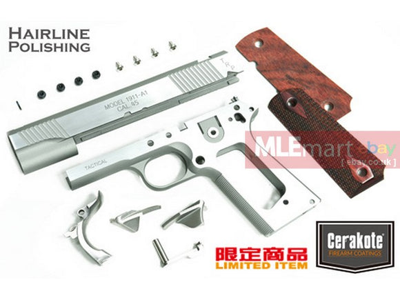 MLEmart.com - Guarder Aluminum Kit for MARUI MEU .45 - (S.A. TRP/Cerakote/Hairline Polishing)