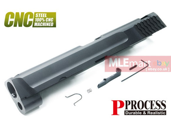 MLEmart.com - Guarder Steel CNC Slide for M&P9 (No Marking/Black)