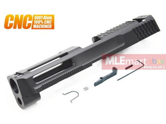 MLEmart.com - Guarder 6061 Aluminum CNC Slide for M&P9 (C-Custom/Black)