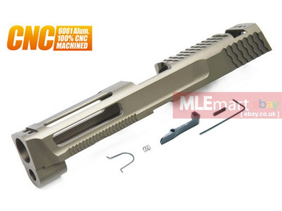 MLEmart.com - Guarder 6061 Aluminum CNC Slide for M&P9 (C-Custom/TAN)