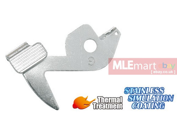 MLEmart.com - Guarder Steel Slide Decocking Lever for MARUI/KJ/WE P226 (Stainless Sliver)