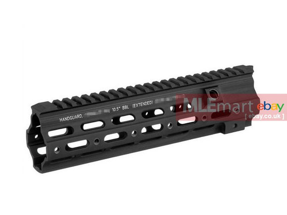 MLEmart.com - HAO G Style SMR Handguard for HK416 Airsoft ( 10.5 Inch - VFC / Viper / HAO ) - Black