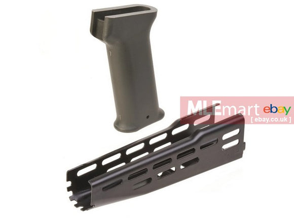 MLEmart.com - Hephaestus AMD-65 Handguard with Foregrip for GHK / LCT AK Series