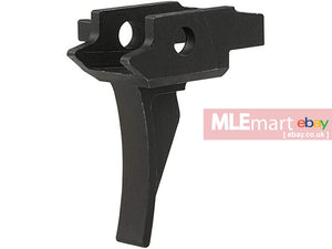 MLEmart.com - Hephaestus CNC Steel Trigger (Type A - Black) for GHK AK GBB Series