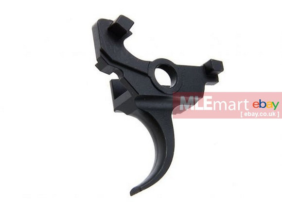 MLEmart.com - Hephaestus CNC Steel AK Trigger (Classic Type) for Tokyo Marui AKM GBB Airsoft Rifle - BK