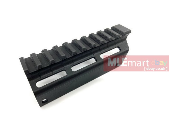 MLEmart.com - Hugger Airsoft 3DP Series Polymer Front Rail for VFC GBB MP7