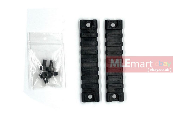 MLEmart.com - Hugger Airsoft 3DP Series Polymer Side Rail for VFC GBB MP7 (Pair)