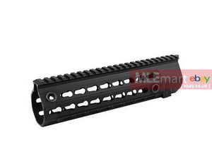 5KU Metal Key Mod Handguard For WE & VFC 416 GBB Rifle (Black) - MLEmart.com