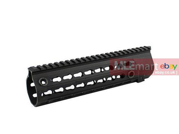 5KU Metal Key Mod Handguard For WE & VFC 416 GBB Rifle (Black) - MLEmart.com