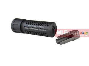 5KU KAC 14mm CCW 130mm Silencer (Black) - MLEmart.com