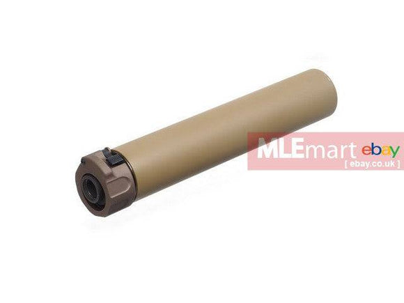 5KU Metal Dummy 215mm SOCOM762 RC Silencer (14mm CCW, Tan) - MLEmart.com