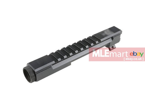 5KU 20mm Railed Gas Tube for GHK AK GBB (Black) - MLEmart.com