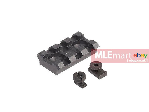 5KU B-2L Modular Rail 3-slot ( Black ) - MLEmart.com