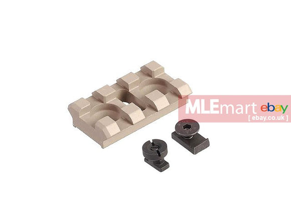 5KU B-2L Modular Rail 3-slot ( Tan ) - MLEmart.com