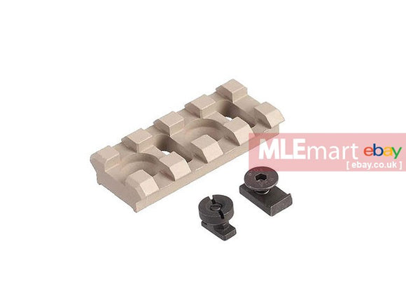 5KU B-2 Modular Rail 4-slot ( Tan ) - MLEmart.com