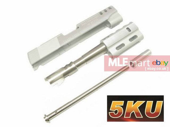 5KU CNC CASPIANB Metal Slide Set for MARUI HI-CAPA(Silver ) - MLEmart.com