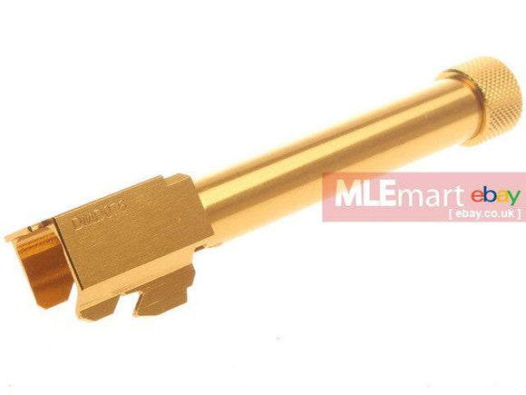 5KU Outer Barrel for Tokyo Marui G17 GBB (Gold) - MLEmart.com