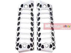 5KU Cobra Skeleton Grip Cover for 1911 GBB (Black and Silver) - MLEmart.com