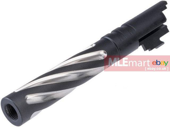 5KU Tornado Outer Barrel for Marui Hi-capa GBB (Black) - MLEmart.com