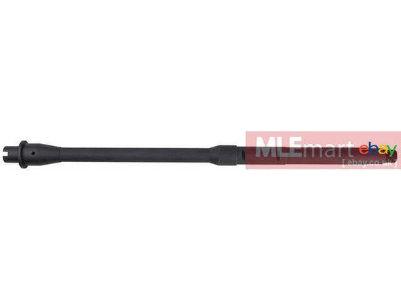 5KU 415mm Mid-Length outer barrel for Marui M4 GBB (Black) - MLEmart.com