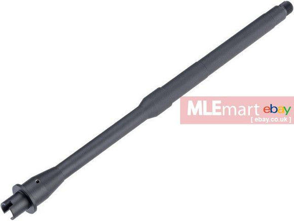 5KU 375mm outer barrel for Marui M4 GBB (Black) - MLEmart.com