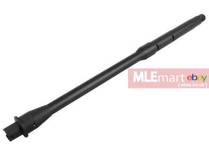 5KU 375mm Mid-Length outer barrel for Marui M4 GBB (Black) - MLEmart.com