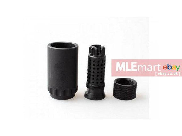 5KU 7.62 Taper Mount Flash Comp and Blast Shield - MLEmart.com