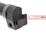 5KU Folding Stock Pipe Adapter for AK Series For CYMA / LCT / GHK ( AK to M4 Adaptor with Buffer Tube ) ( Black ) - MLEmart.com