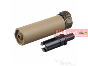 5KU SF Style SOCOM 46 MINI Silencer 12mm CW ( Dark Earth ) ( MP7 ) - MLEmart.com