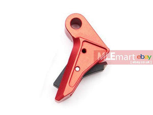 5KU FI Style CNC Trigger for Tokyo Marui TM G Model GBB Series ( Red ) - MLEmart.com
