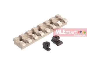 5KU B-2U Modular Rail 7-slot ( Tan ) - MLEmart.com