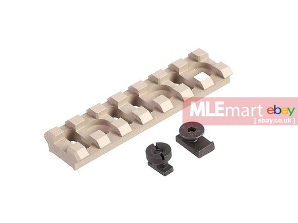 5KU B-2U Modular Rail 7-slot ( Tan ) - MLEmart.com