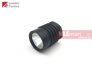 MLEmart.com - Lumens Factory E Series KL1 Style 1 Mode Head Unit (3.7V-9V) - Cree XP-L Warm White 90-CRI (HA3 Black, Flat Bezel)
