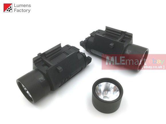 MLEmart.com - Lumens Factory Aluminum Head Bezel for Streamlight/Insight/EOTech M2 UTL, M3, M3-LED, M4, M4-PRO, M5, M6 TLI