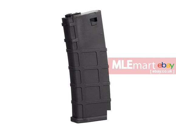 MLEmart.com - LONEX 200 Rds Mid Capacity M4 Polymer AEG Magazine - Black