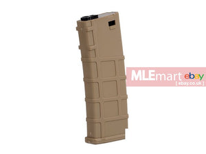 MLEmart.com - LONEX 200 Rds Mid Capacity M4 Polymer AEG Magazine - Tan