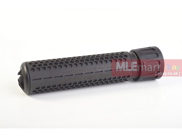 MLEmart.com - Knight's Armament Airsoft (Madbull) 556 QDC Airsoft Suppressor w/ Quick Detach Function (14mm CW) - BK