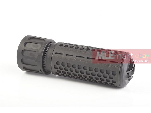 MLEmart.com - Knight's Armament Airsoft (Madbull) 556 QDC / CQB Airsoft Suppressor w/ Quick Detach Function (14mm CCW) - BK
