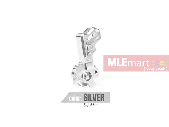 MLEmart.com - Laylax Nine Ball 'HEXA' Custom Hammer for Tokyo Marui Hi Capa 5.1 / 4.3 - Silver