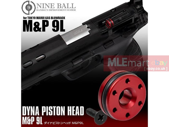 MLEmart.com - Laylax Nine Ball Dyna Piston Head for Tokyo Marui GBB M&P9L