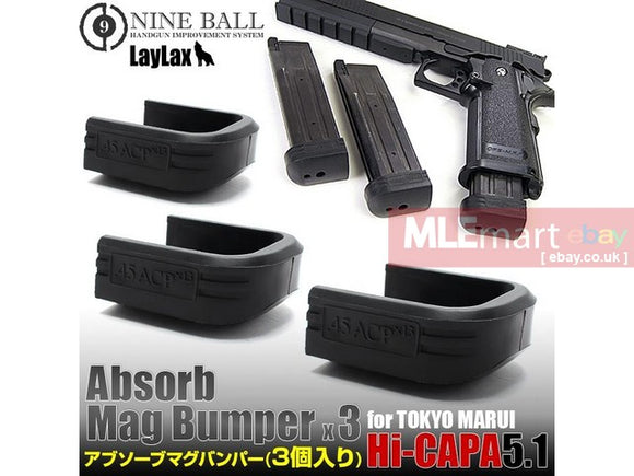 MLEmart.com - Laylax Nine Ball Absorbing Mag Bumper for Tokyo Marui Hi CAPA 5.1