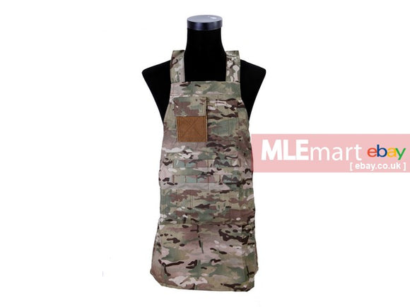 MLEmart.com - Pantac Molle Butcher Tactical Apron,Cordura,Camo