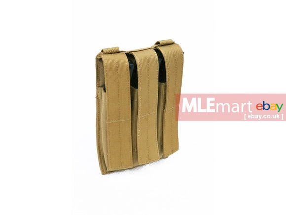 MLEmart.com - Pantac Molle MP5 Triple Mag Pouch,Cordura