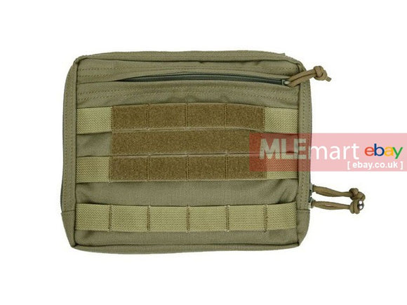MLEmart.com - Pantac Molle Spec Ops Flat Square Utility Pouch,Cordura