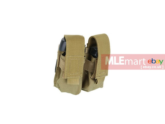 MLEmart.com - Pantac Molle EV 9mm Double Mag Pouch,Cordura